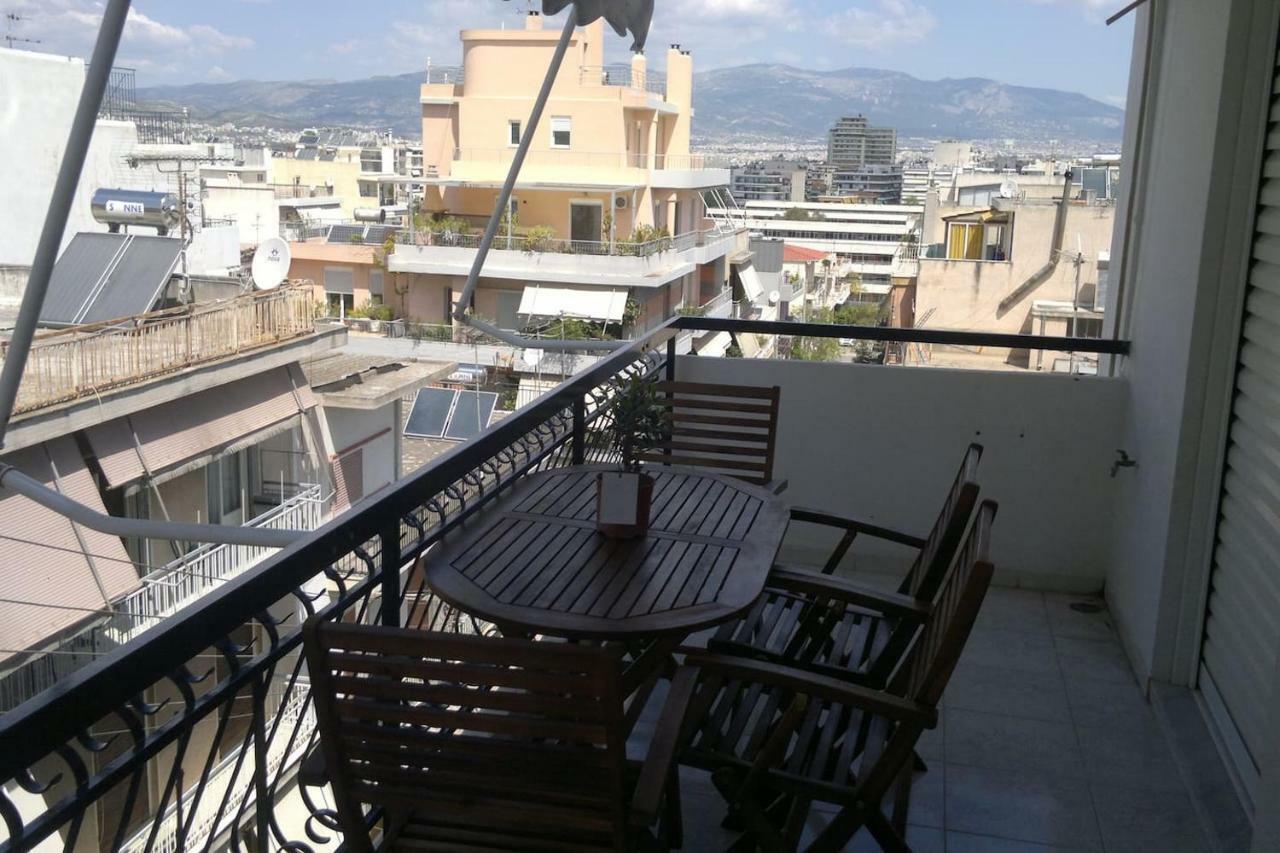 Elegant Athenian Apartment Exterior foto